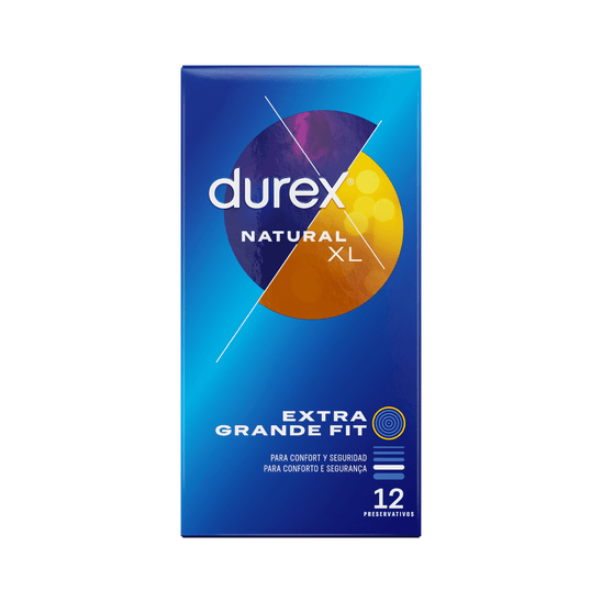 Durex España Condoms 12 Durex Natural XL