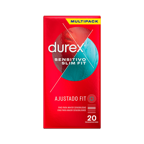Durex España Condoms 20 Durex Sensitivo Slim Fit