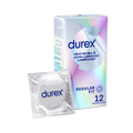 Durex ES Condoms Durex Preservativos Invisible Extra Lubricado 12 unidades