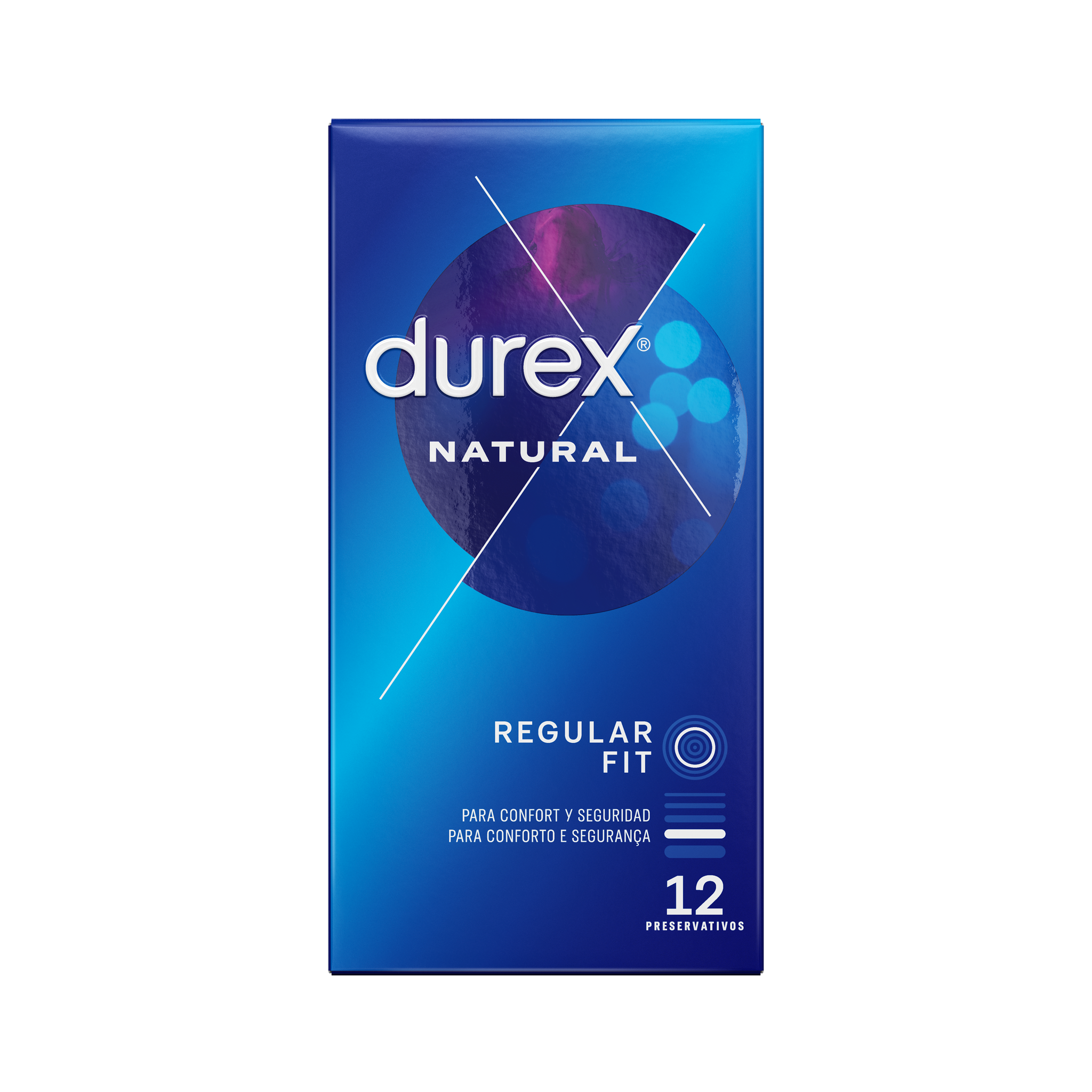 Durex ES Condoms Durex Preservativos Natural Comfort 12 Unidades Condones