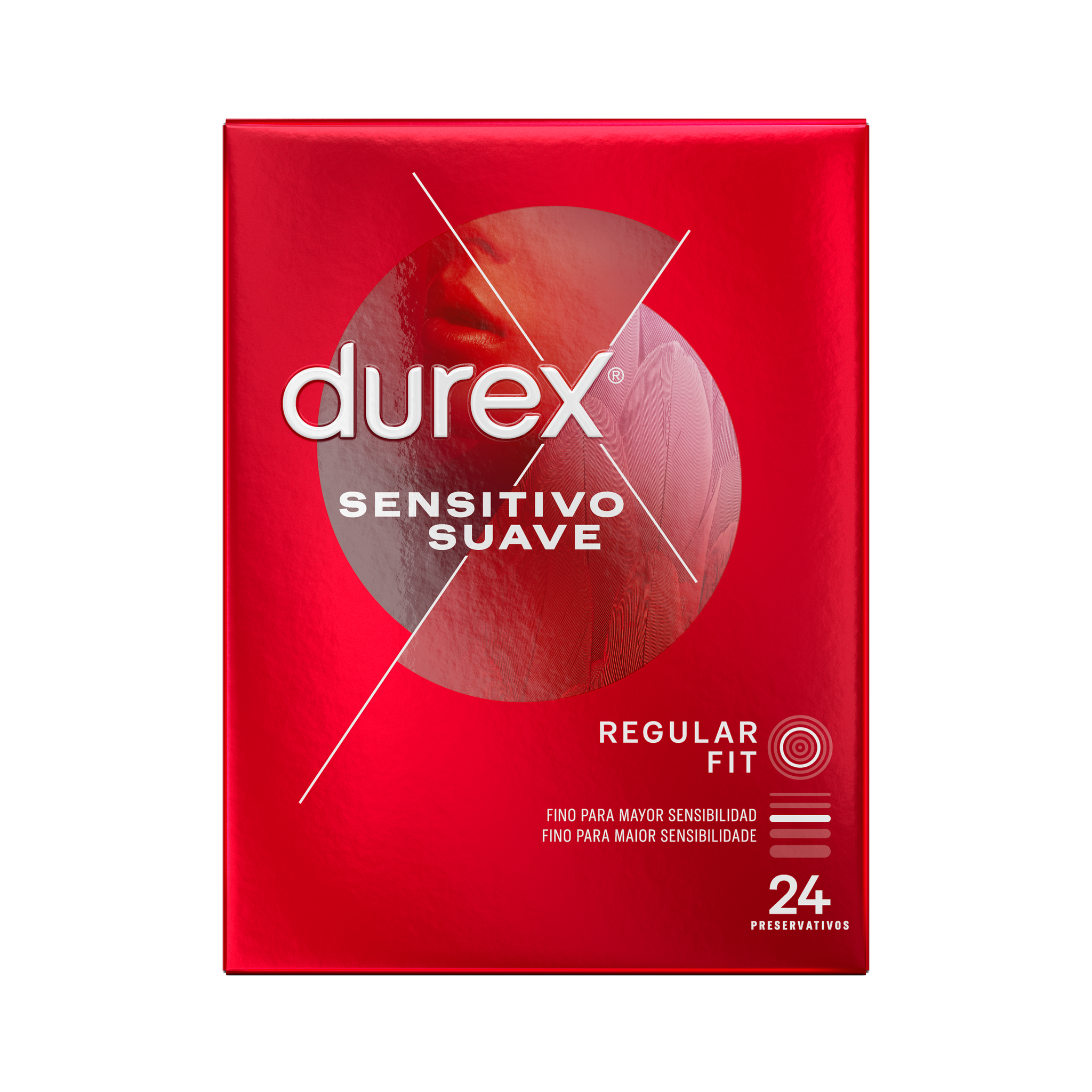 Durex ES Condoms Durex Preservativos Sensitivo Suave 24 unidades Condones