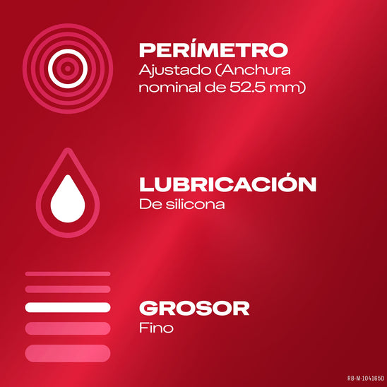 Durex España Condoms 10 Durex Sensitivo Slim Fit