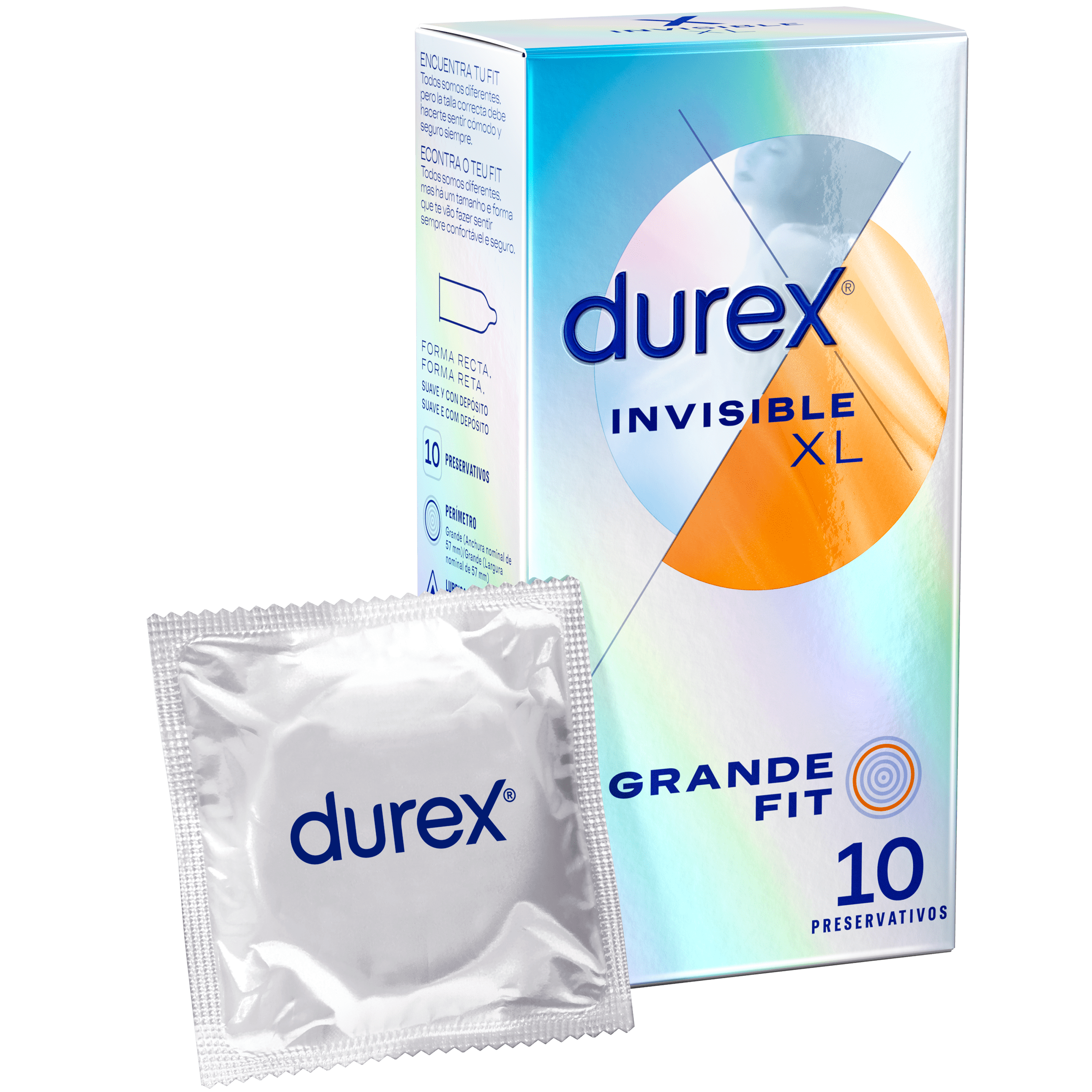Durex Preservativos Sensitivo XL 10 unidades