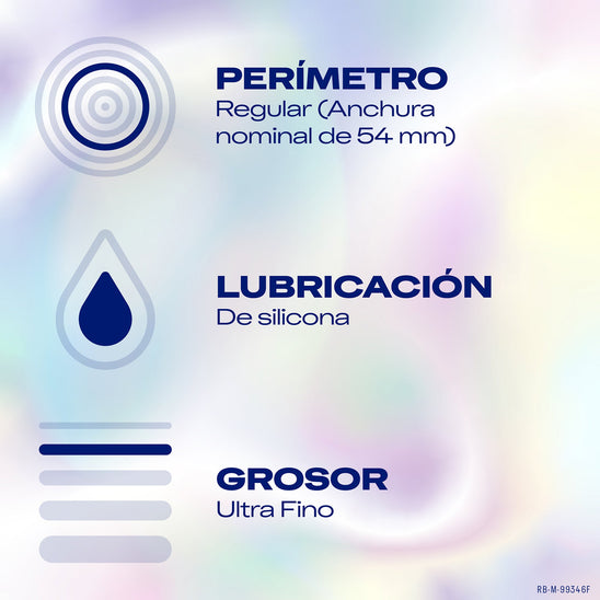 Durex ES Condoms Durex Preservativos Invisible Extra Sensitivo 24 unidades