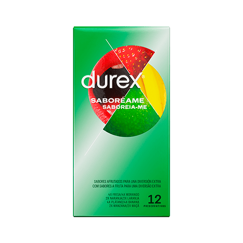 Durex ES Condoms Durex Preservativos Saboreame 12 unidades Condones