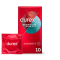 Durex ES Condoms Durex Sensitivo Slim Fit 10 Condones