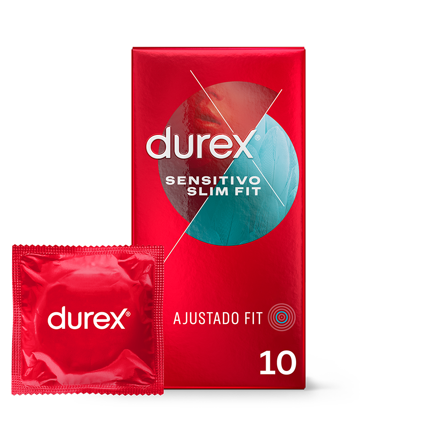 Durex ES Condoms Durex Sensitivo Slim Fit 10 Condones