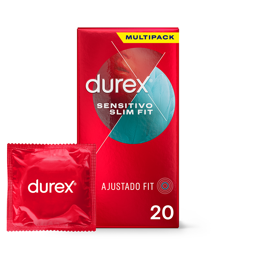Durex ES Condoms Durex Sensitivo Slim Fit 20 Condones
