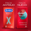 Durex ES Condoms Durex Sensitivo Slim Fit 20 Condones