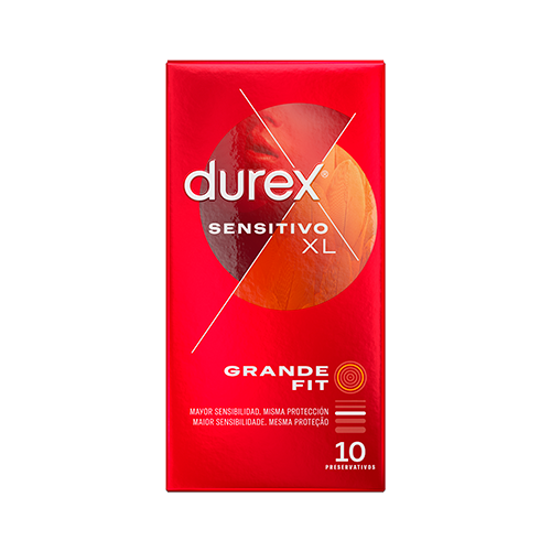 Durex España Condoms 10 Durex Sensitivo XL