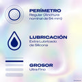 Durex ES Bundles Durex Preservativos Invisible Extra Lubricado 24 unidades