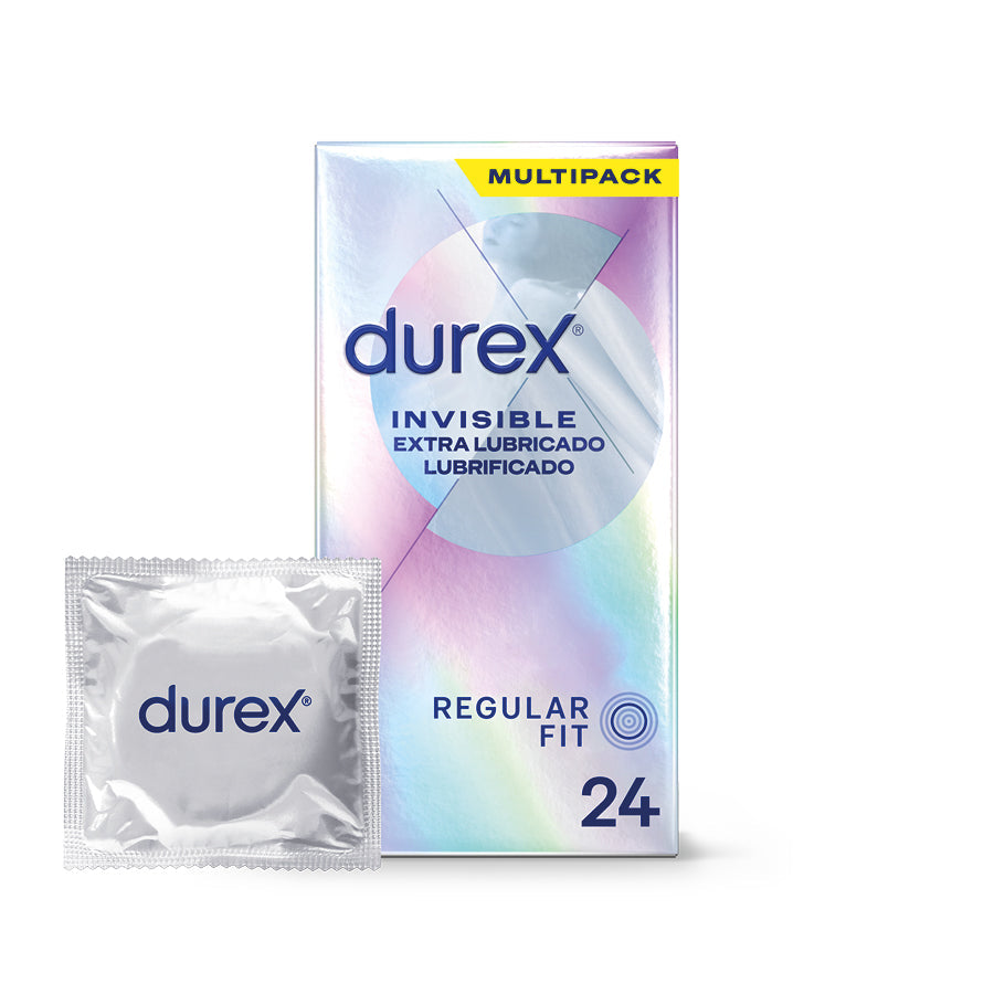 Durex ES Bundles Durex Preservativos Invisible Extra Lubricado 24 unidades