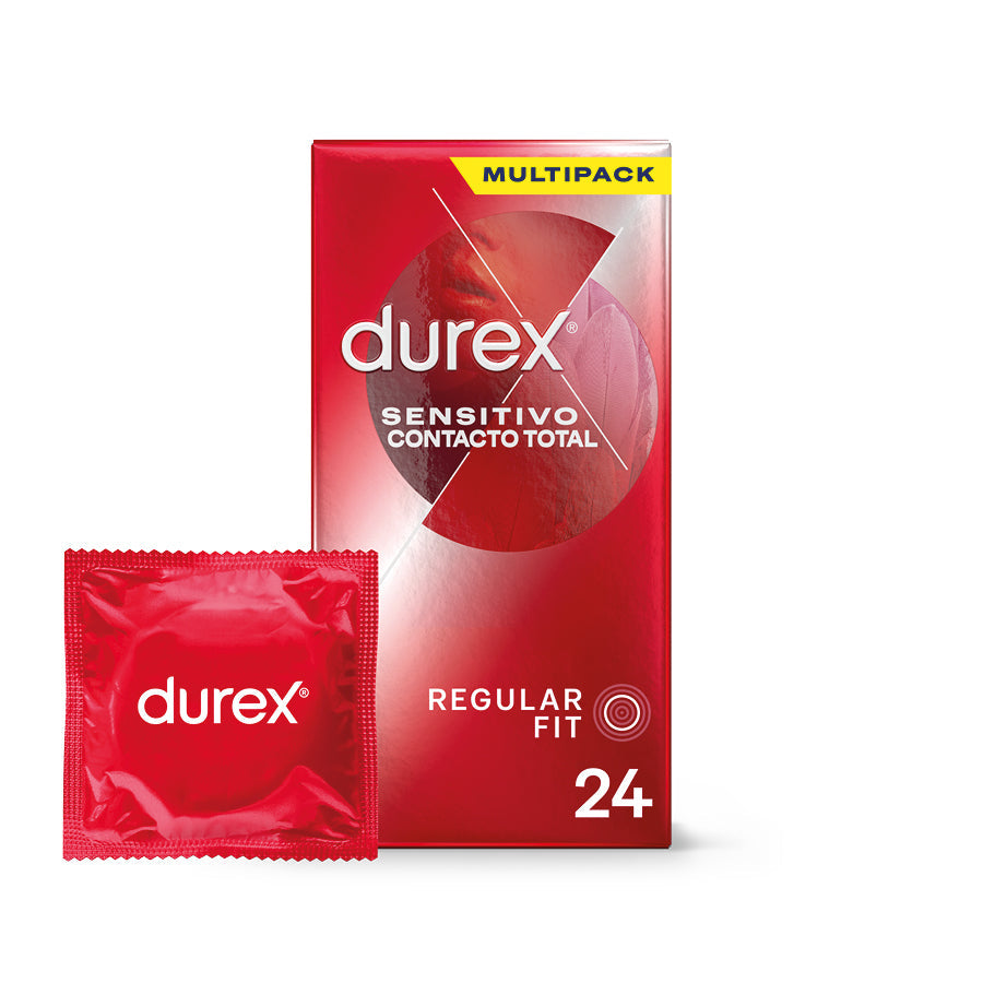 Durex ES Condoms Durex Duplo Sensitivo Contacto Total 24 preservativos