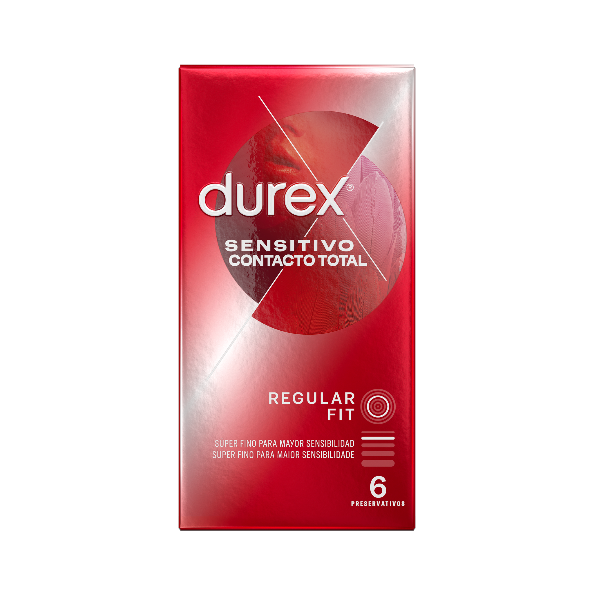 Durex ES Condoms Durex Preservativo  Sensitivo Contacto Total 6 condones