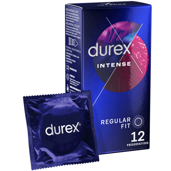 Durex ES Condoms Durex Preservativos Intense Orgasmic 12 Unidades