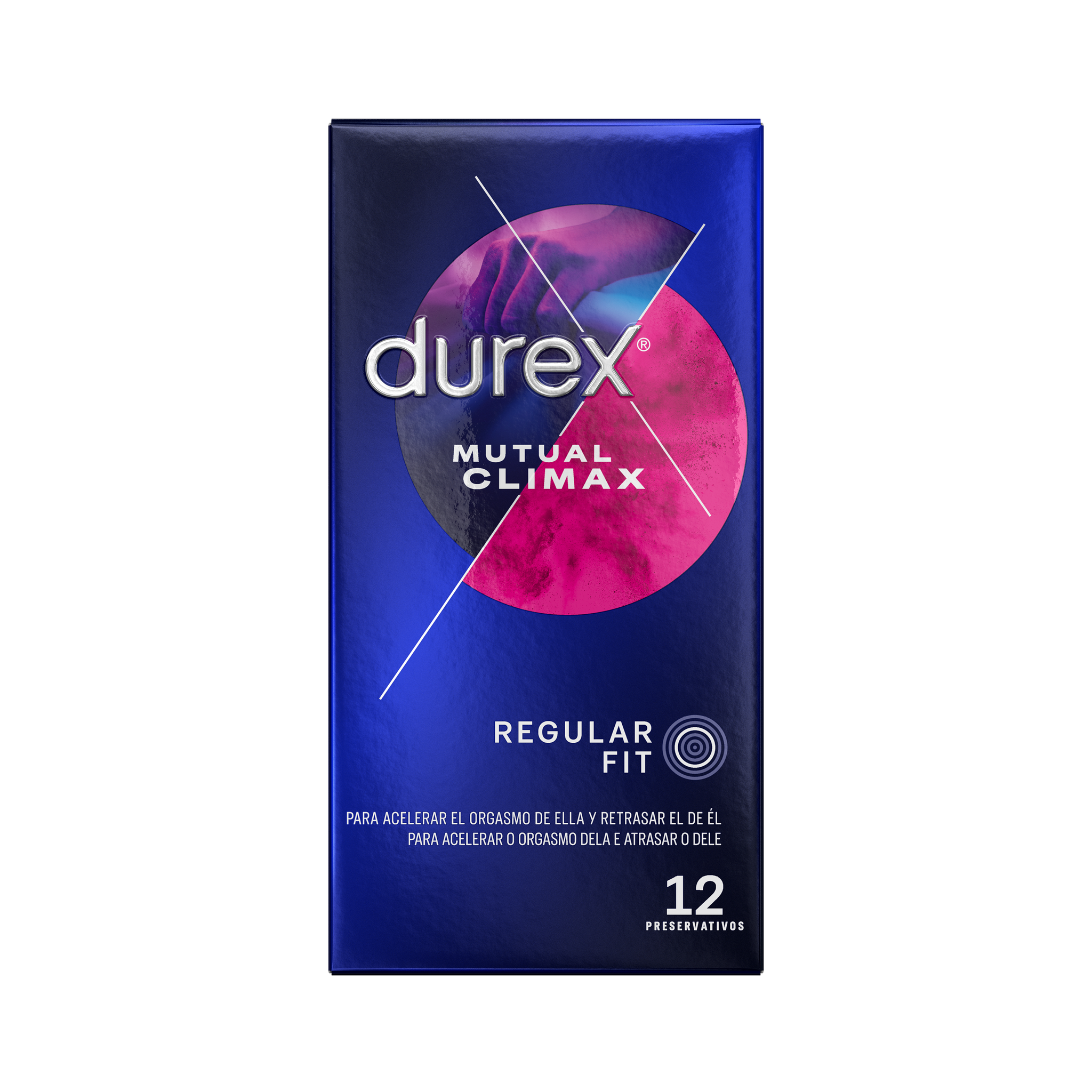 Durex ES Condoms Durex Preservativos Mutual Climax 12 unidades