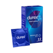 Durex ES Condoms Durex Preservativos Natural Comfort 12 Unidades Condones