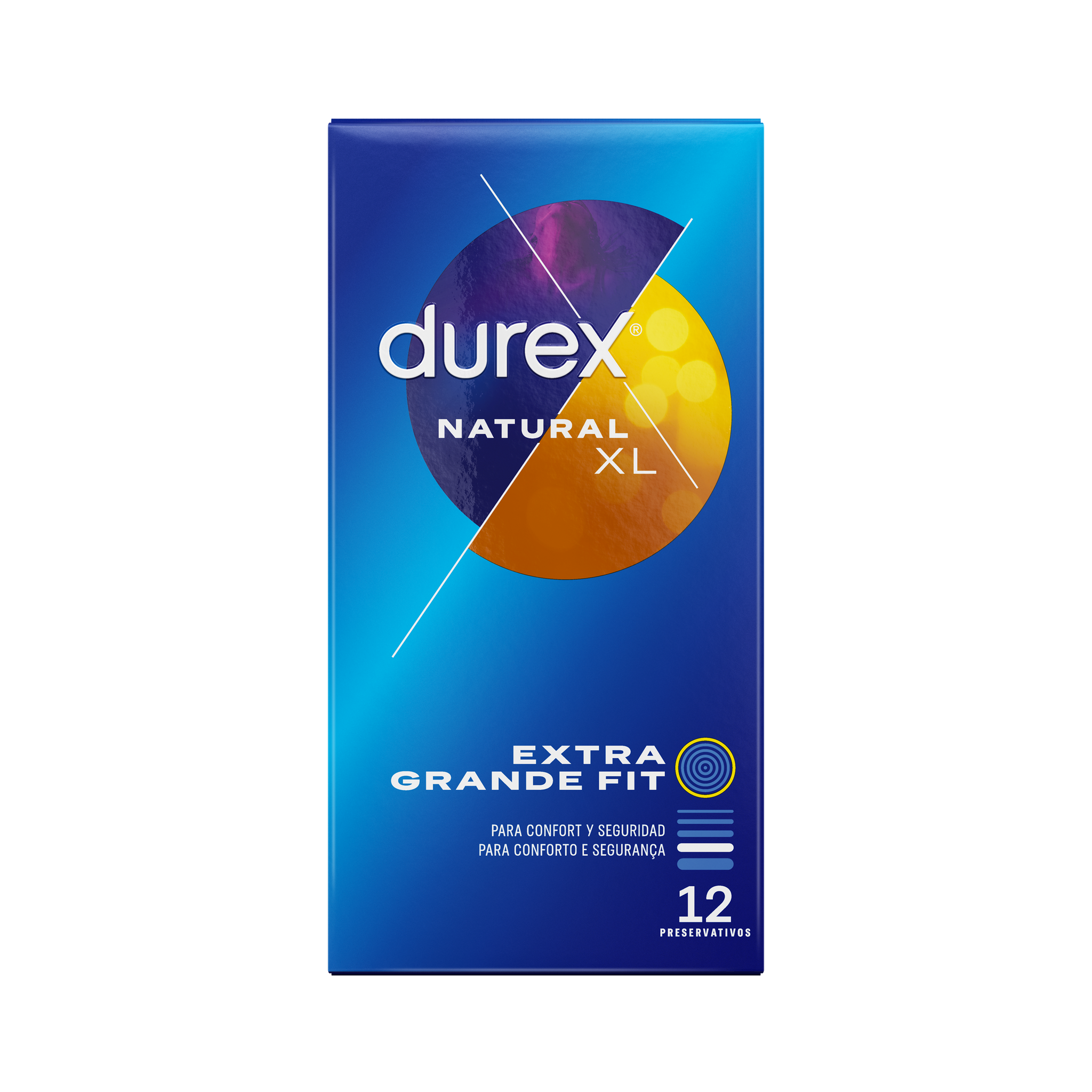 Durex ES Condoms Durex Preservativos Natural XL 12 unidades Condones