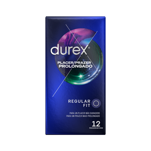 Durex Preservativos Placer Prolongado 12 unidades Condones