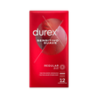 Durex ES Condoms Durex Preservativos Sensitivo Suave 12 Unidades Condones