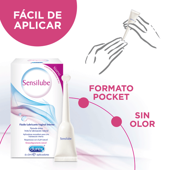 Durex ES Pleasure Gels Durex Sensilube Fluido Lubricante Vaginal Interno