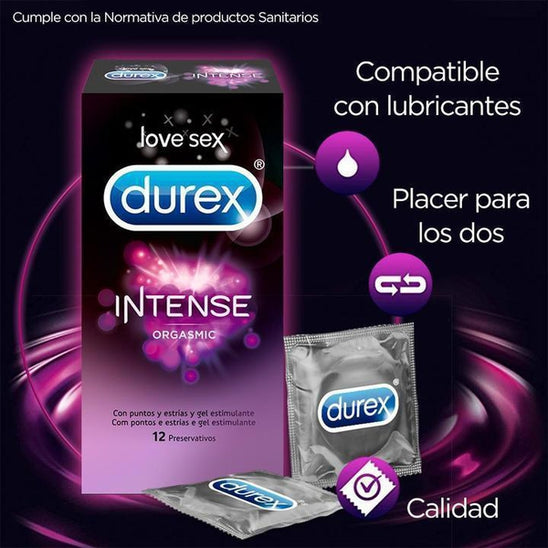 Durex España Bundles Durex Preservativo Intense Orgasmic 72 condones