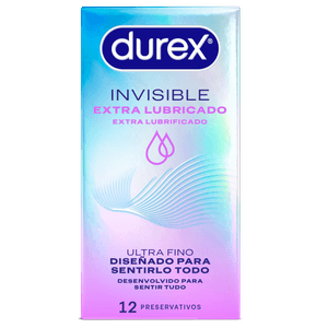 Durex Invisible Extra Lubricado